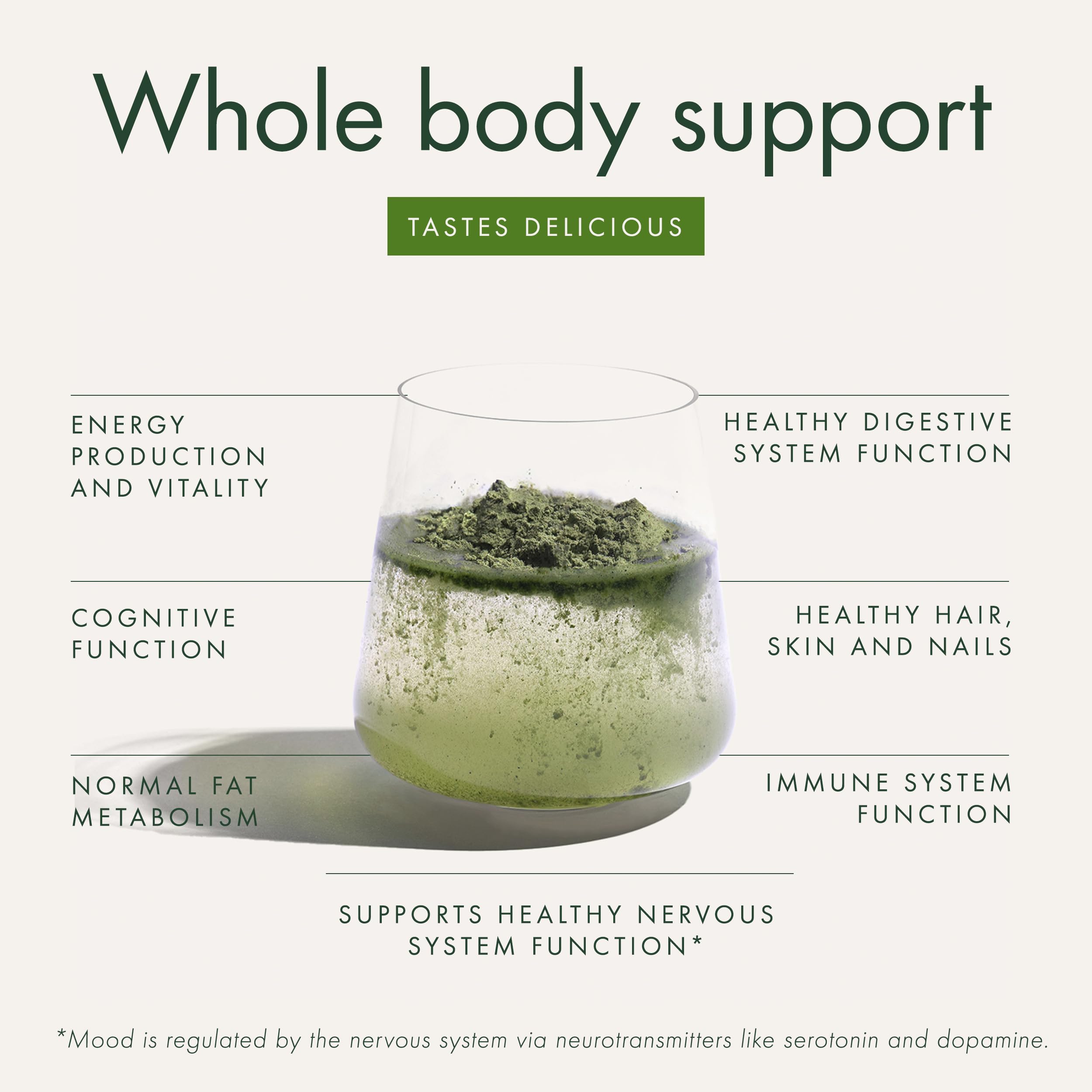 WelleCo Probiotic Drink Mix bottle highlights gut-friendly probiotic blend