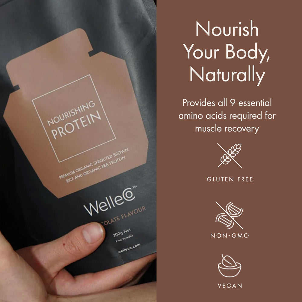 WelleCo probiotic and prebiotic blend label emphasizing gut support
