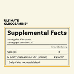 Wellesley Therapeutics Ultimate Glucosamine recommended for adding to foods or baking.