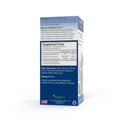 Wellgenix B12 Max Liquid packaging box communicates 2-pack convenience