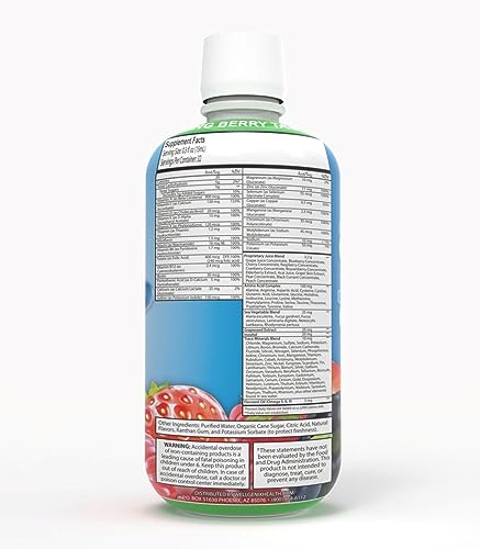 Wellgenix Balanced Essentials Kids mixed-berry flavor served in a cup