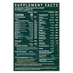 Wellgenix Balanced Essentials flaxseed oil symbolizing omega and mixability.