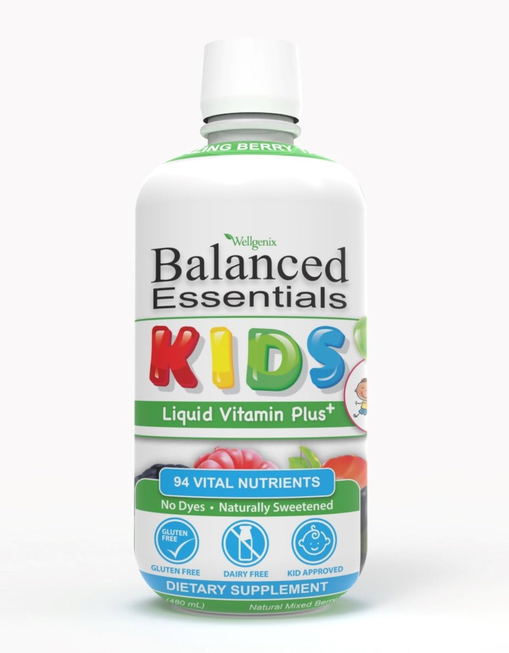 Pack of two Wellgenix bottles ready for daily routine
