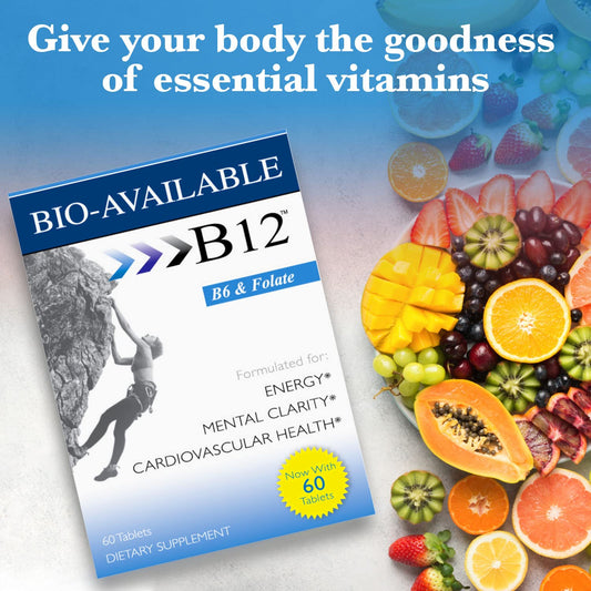 Wellgenix Bio sublingual B12 tablet dissolving under tongue for fast absorption.
