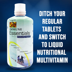 Wellgenix fruit-flavored liquid in a glass ready to enjoy