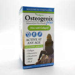 Close-up of Osteogenix capsules for easy daily dosing.