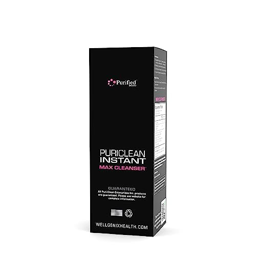 Wellgenix Puriclean herbal blend image highlighting botanicals and amino acids.