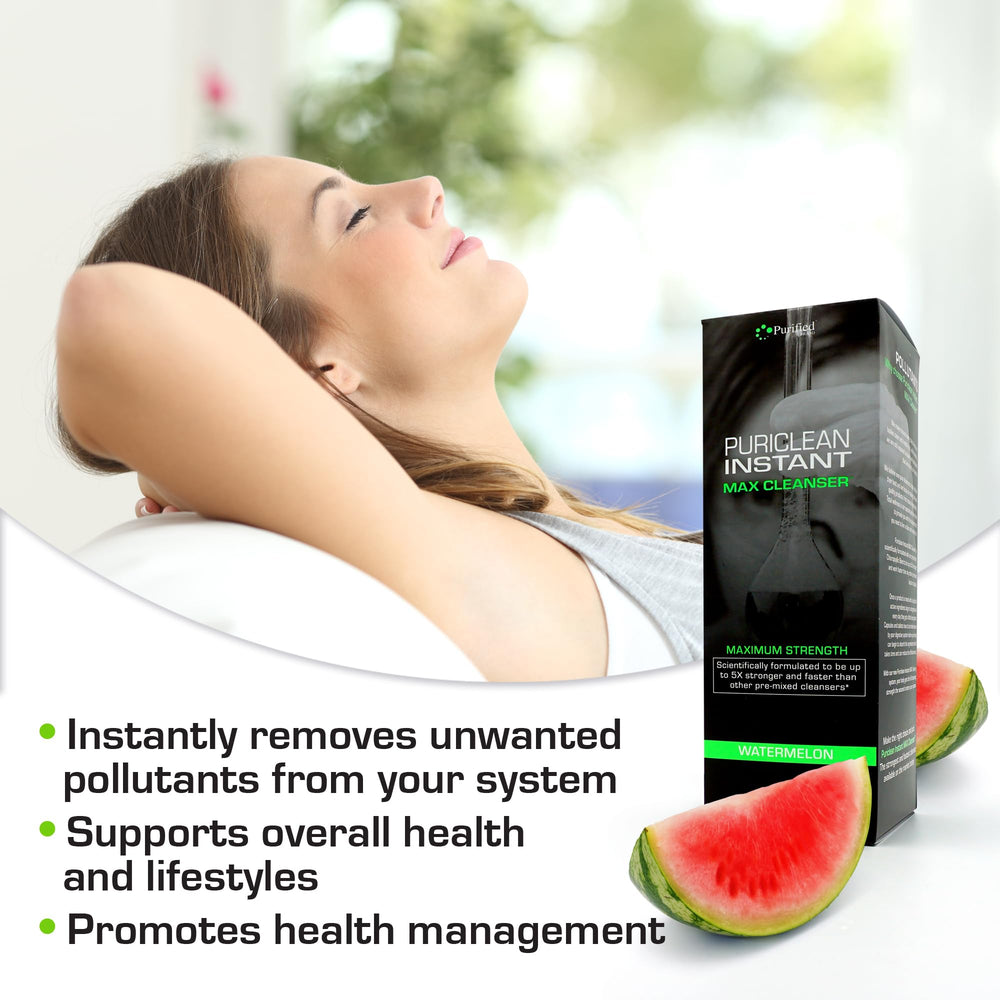 Wellgenix Puriclean refreshing drink conveys the watermelon flavor experience