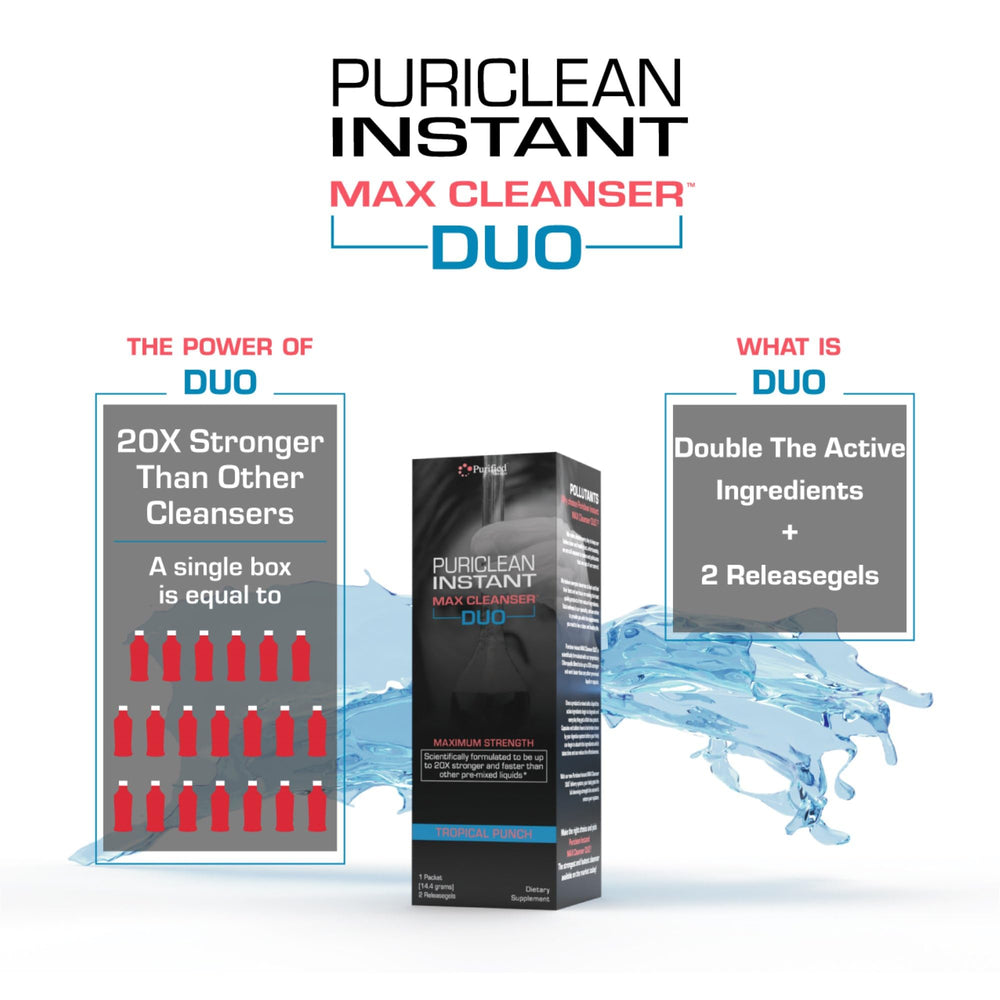 Two Wellgenix Puriclean Releasegels included to accelerate toxin support