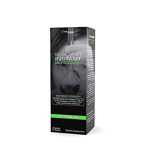 Wellgenix Puriclean watermelon glass shows a refreshing detox moment
