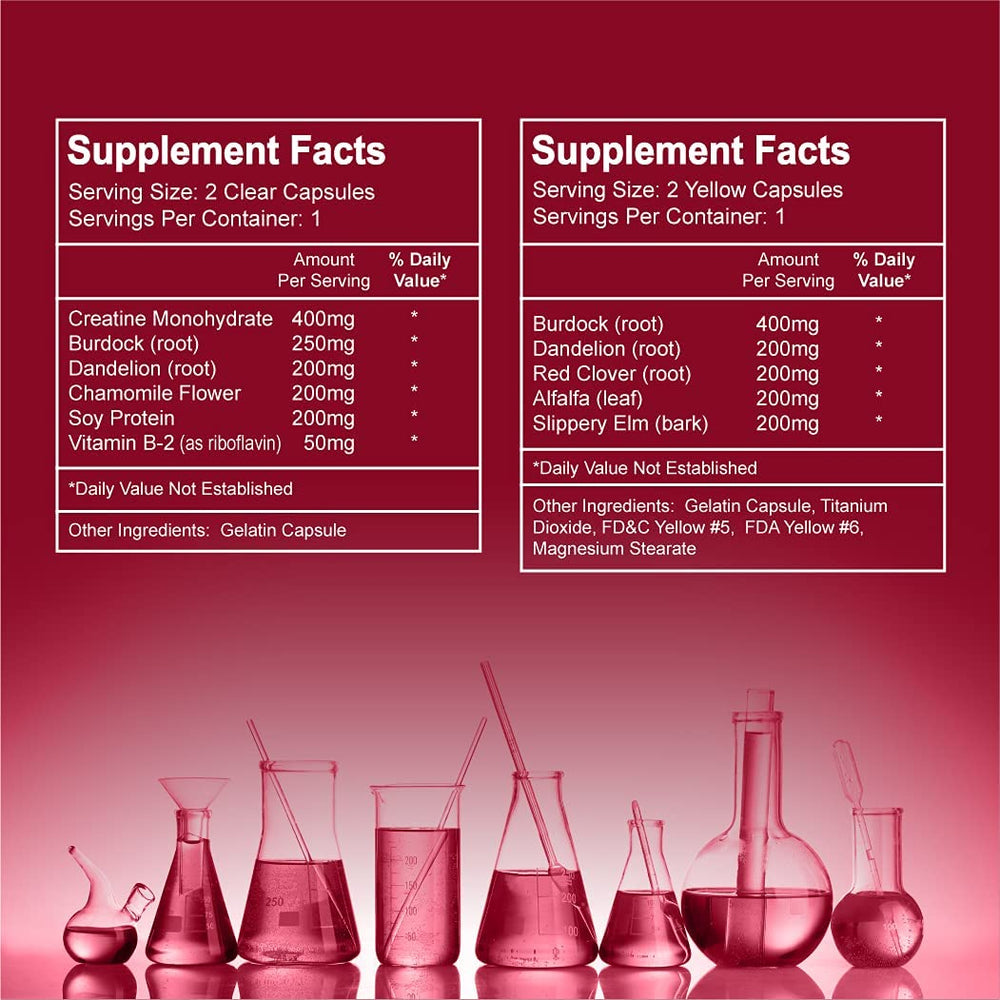 Wellgenix Puriclean x2 capsules for convenient cleansing.