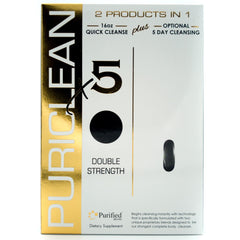 Wellgenix Puriclean X5 bottle front showing product packaging and design for detox support
