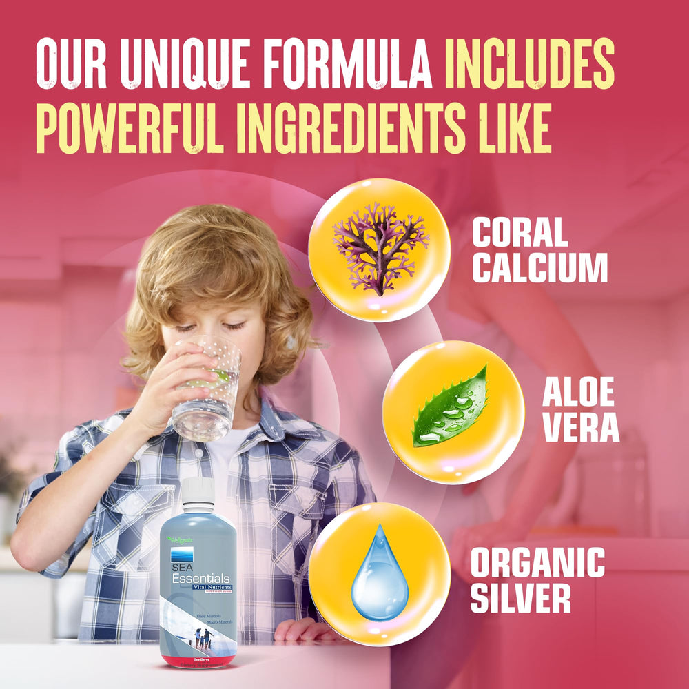 Wellgenix Sea Essentials ready to mix into water juice or smoothies