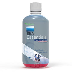 Wellgenix Sea Essentials pour into glass demonstrates easy mixing with water