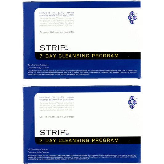 Wellgenix Strip 7 Day Detox bottle front view for daily cleansing support.
