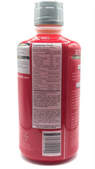Pouring Wellgenix Strip NC Fruit Punch into a glass for daily refresh and hydration
