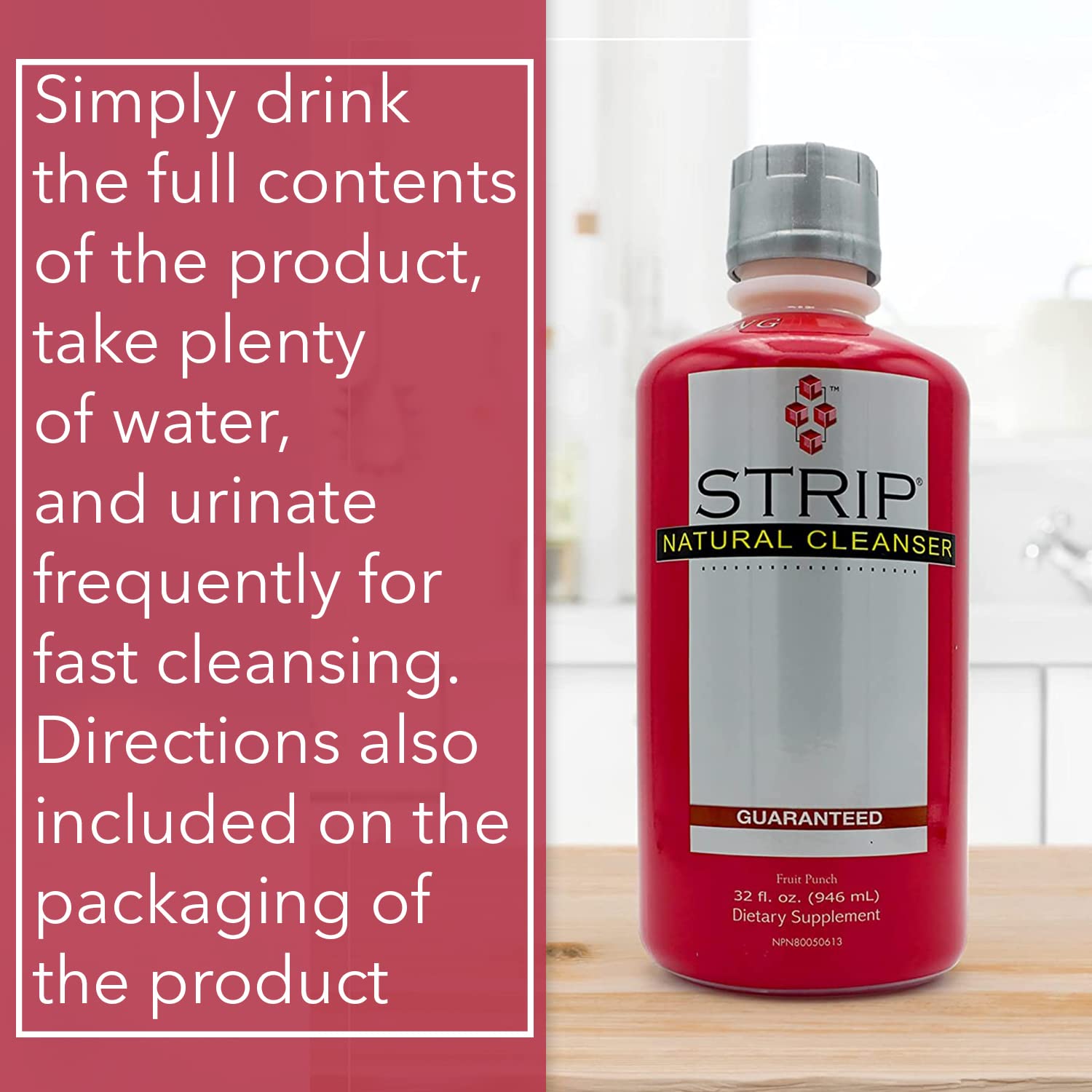 Wellgenix Strip NC refreshing aroma accompanies the cleanse experience.
