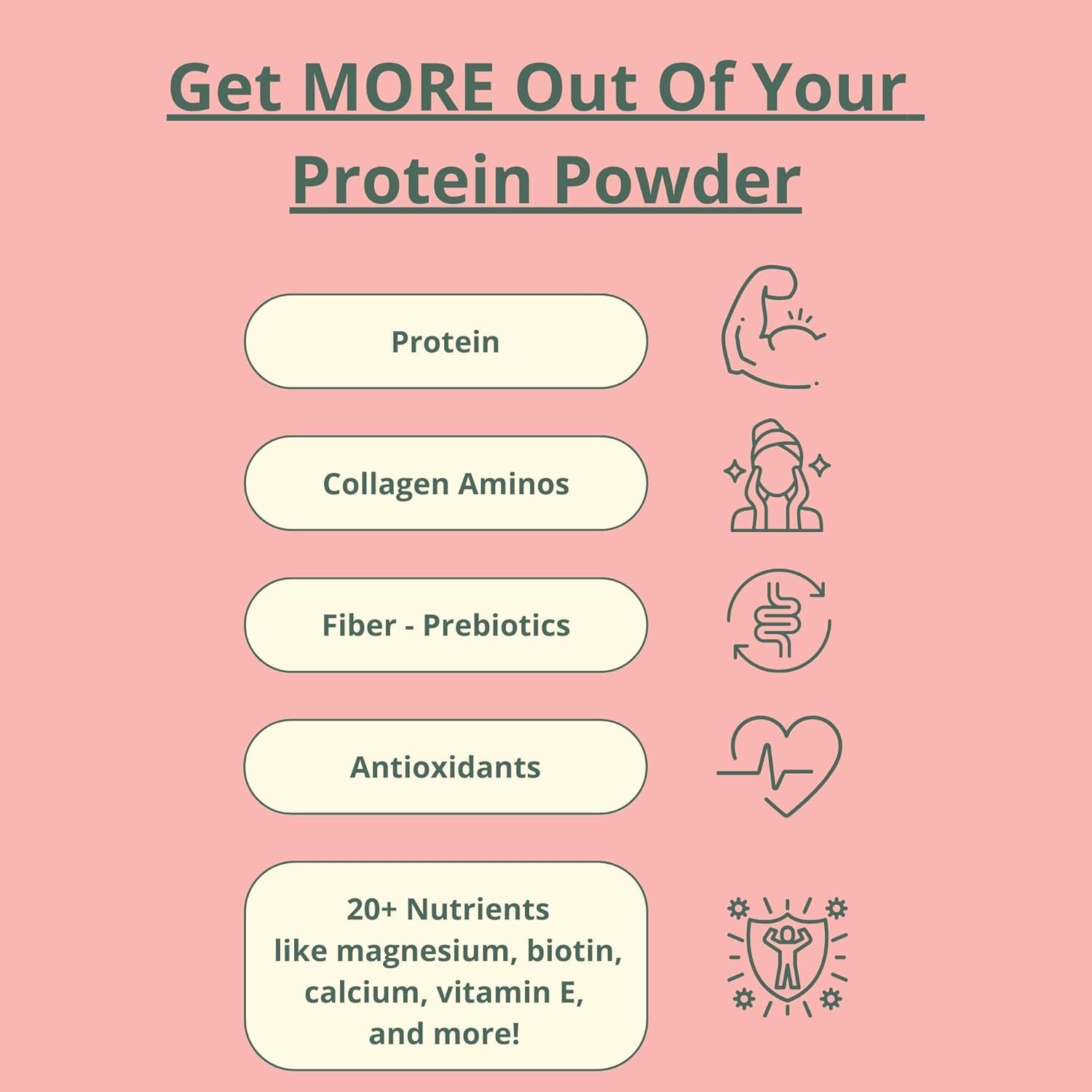Wellious almond protein powder porridge topping, creamy plant-based boost.