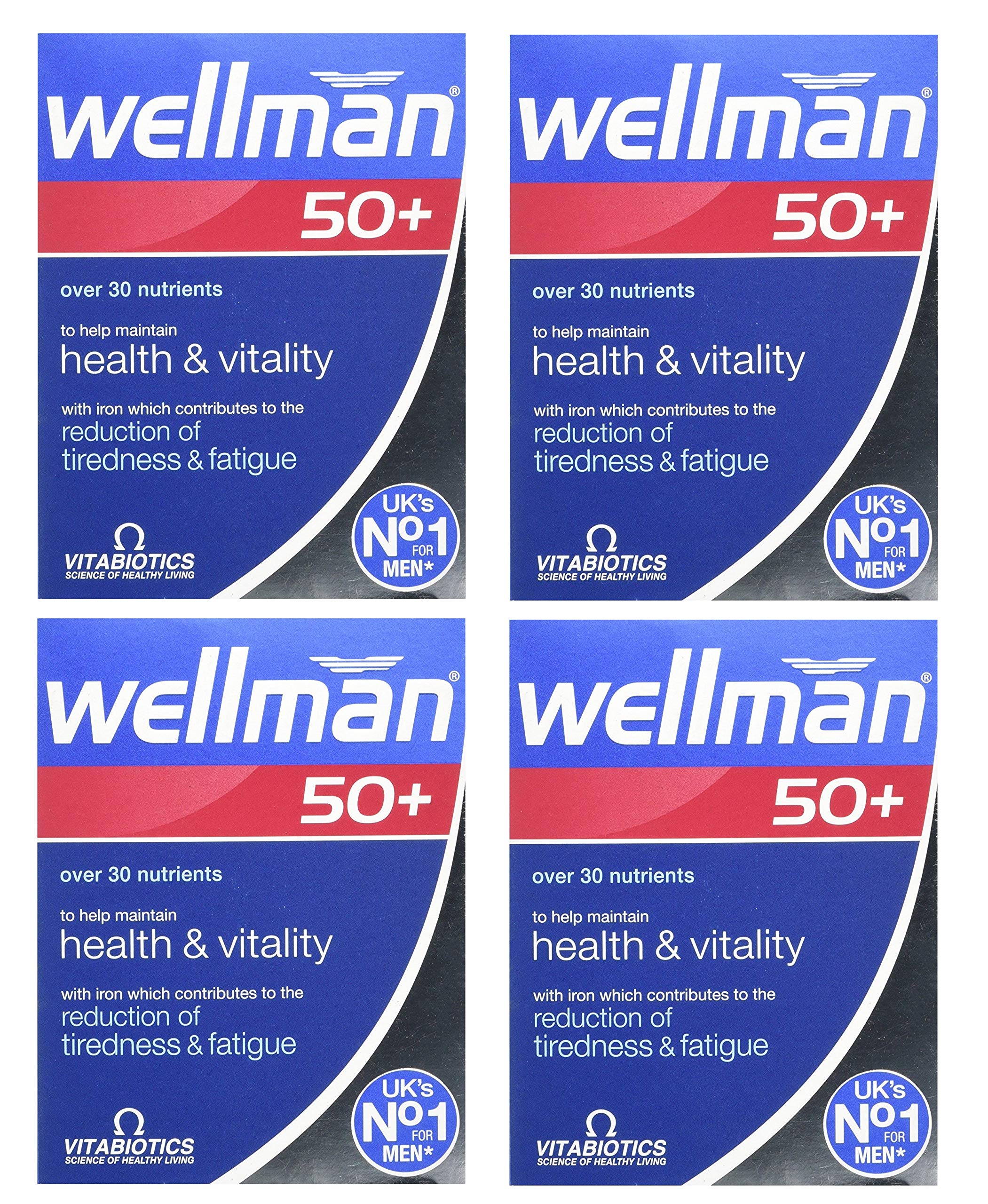 Wellman 50+ 4x pack front view for men over 50.