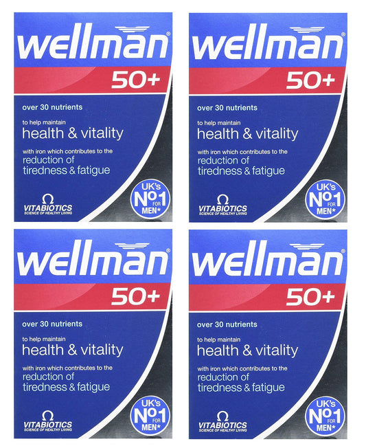 Wellman 50+ 4x pack front view for men over 50.
