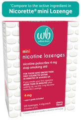 Wellness Basics mini nicotine lozenge box open ready to reveal tasty chews.