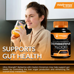 Pack of 2 Wellness LabsRx Berberine boxes for extended daily use