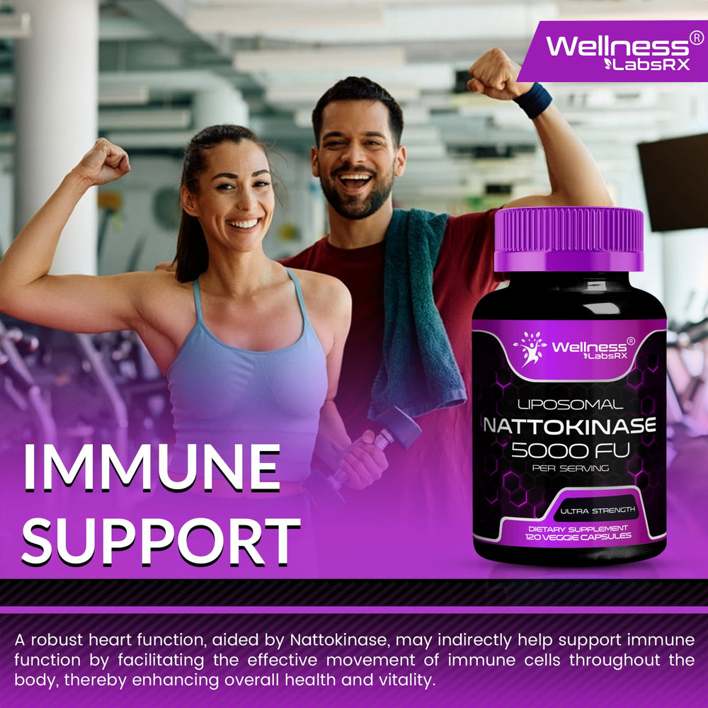 Compact nattokinase capsule shown for daily routine