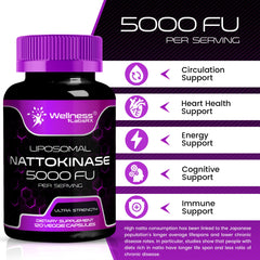 Natto-origin visual for Wellness LabsRx nattokinase emphasizes traditional fermentation