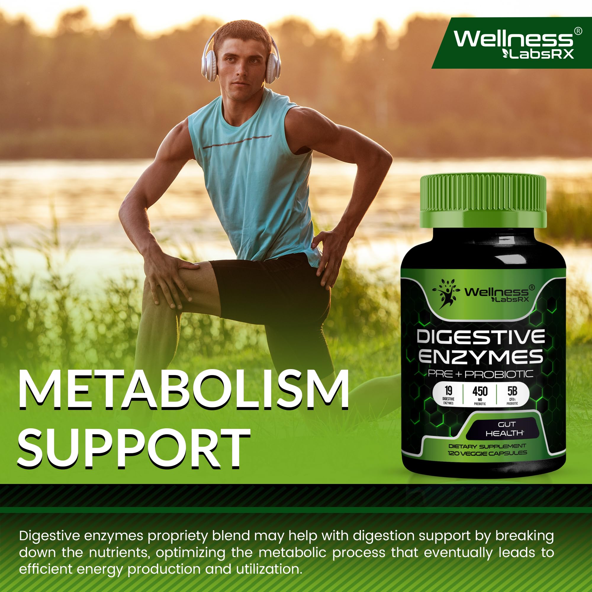 Wellness LabsRx nutrient absorption graphic suggests enhanced nutrient uptake.