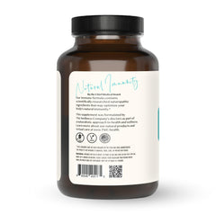 Natural Immunity ingredients oregano and reishi for immune balance.
