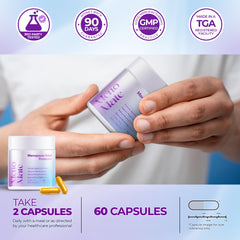 Wellness Nest MenoMate inulin prebiotic highlights digestive health benefits