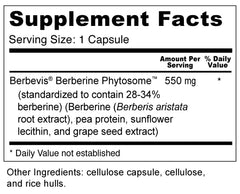 Wellness Resources Berberine Ultra label emphasizes purity and third-party testing.