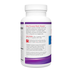 Wellness Resources Daily Prenatal choline note on packaging signaling brain development support