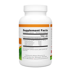 Wellness Resources Daily Super E tocotrienol label closeup highlighting tocotrienol forms and sourcing