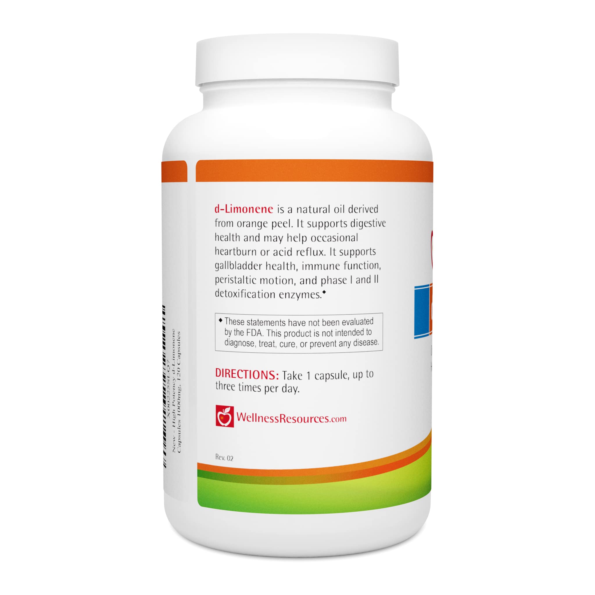 Wellness Resources four-month supply claim with one capsule per day.