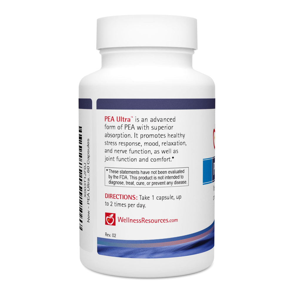 Wellness Resources Pea Ultra capsules packaging for convenience and daily use.