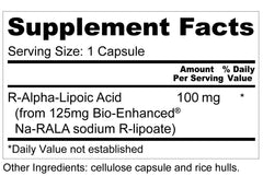 Wellness Resources RALA capsules on table, ready for daily use in a routine.