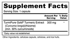 Wellness Resources Turmeric Gold capsule on kitchen counter ready for routine use.