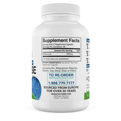 WellnessPartners D-Mannose from Europe emphasizes purity and origin.