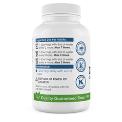 WellnessPartners Non-GMO organic D-Mannose capsules with clean ingredients.