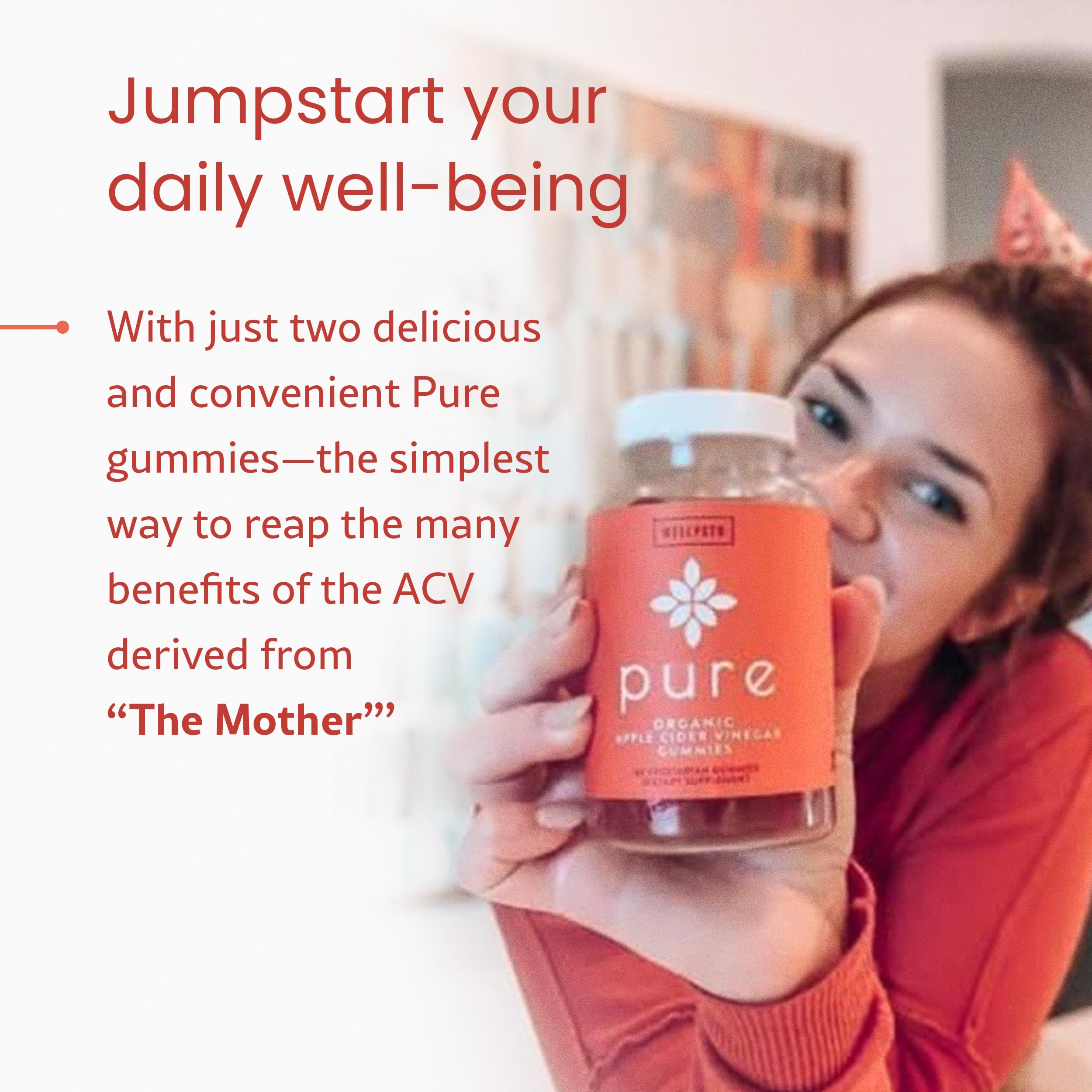 WellPath Pure ACV Gummies in kitchen scene for daily ritual.