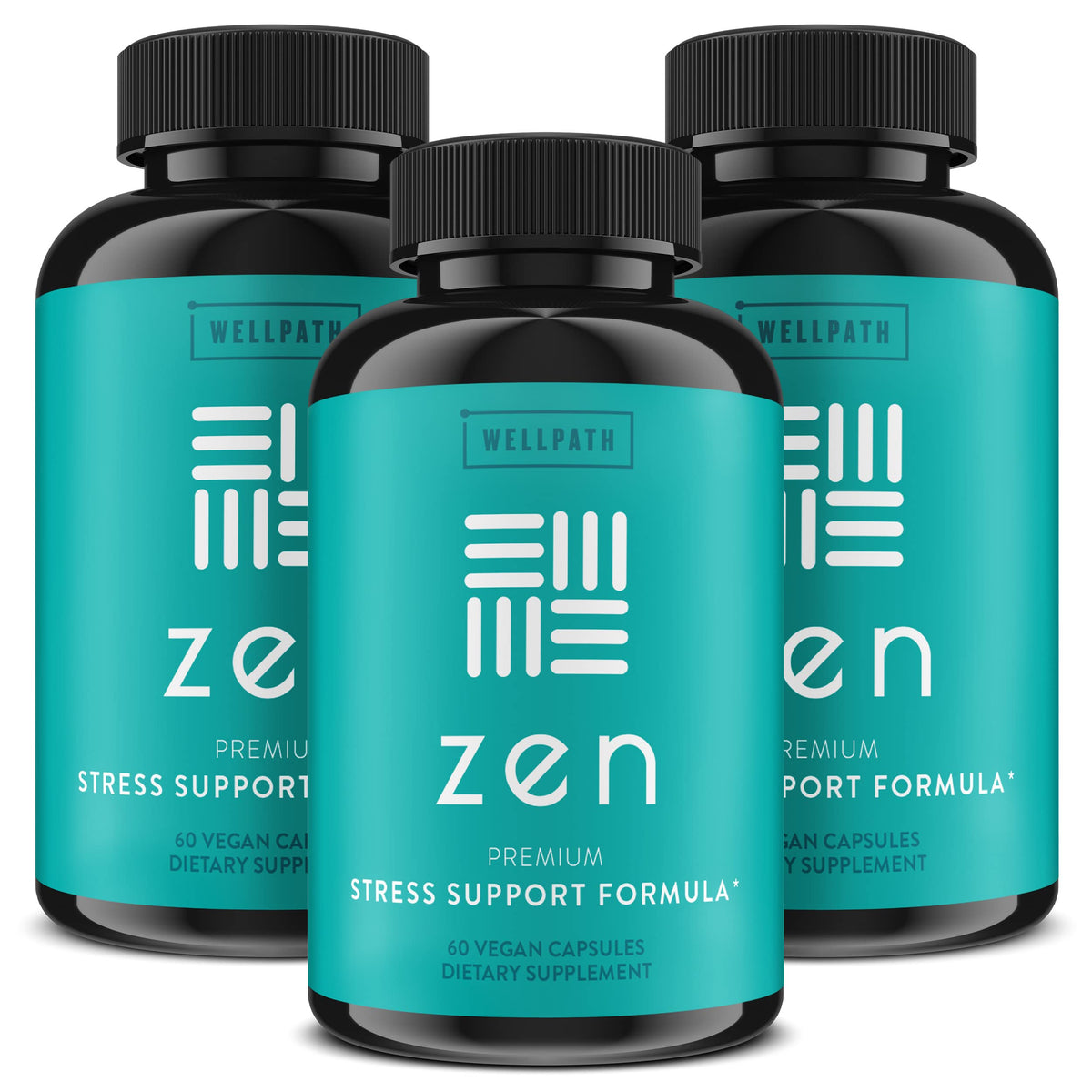 WellPath Zen Stress Relief Capsules for daily calm and balance.