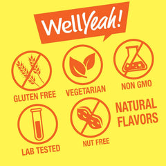 WellYeah kid-friendly gummies, natural flavors and texture for daily use.