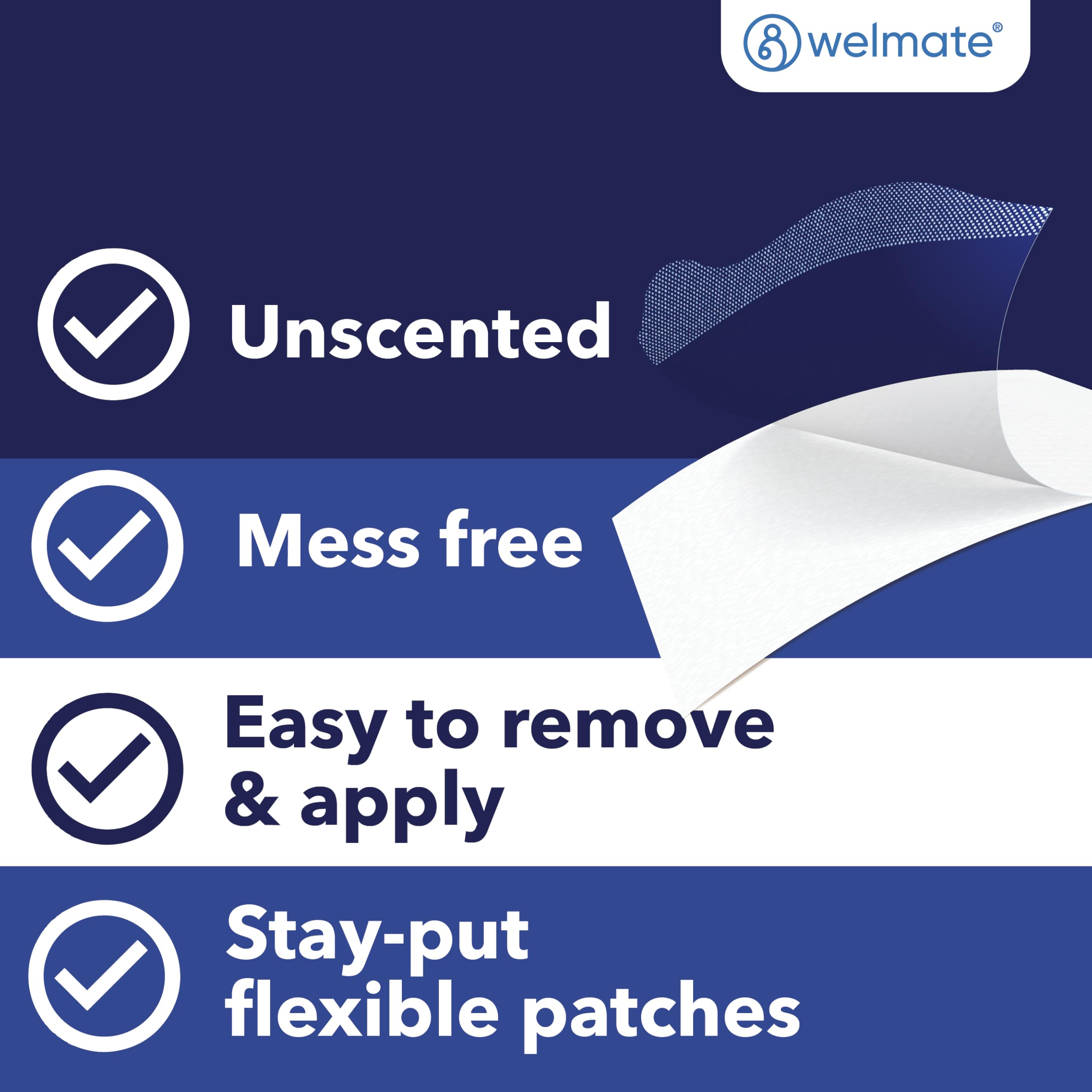 Patch cut-to-size to fit various areas