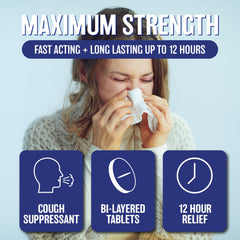 WELMATE bottle label emphasizes 1200 mg guaifenesin and 60 mg dextromethorphan HBr
