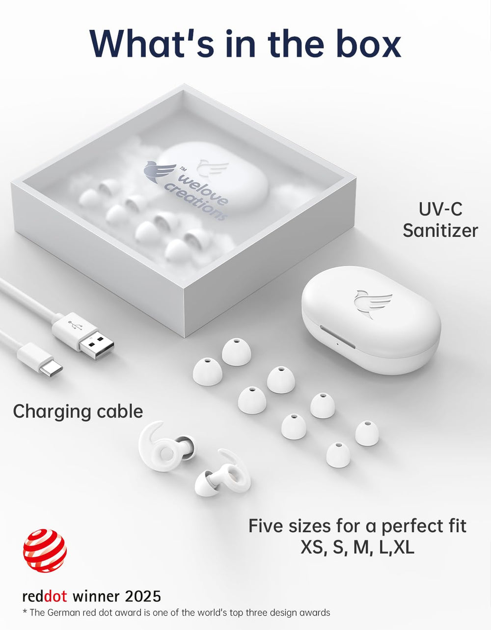 Welove reusable silicone plugs reduce waste and ongoing maintenance.