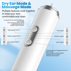 WEUANY ear dryer delivering warm air with a soothing glow