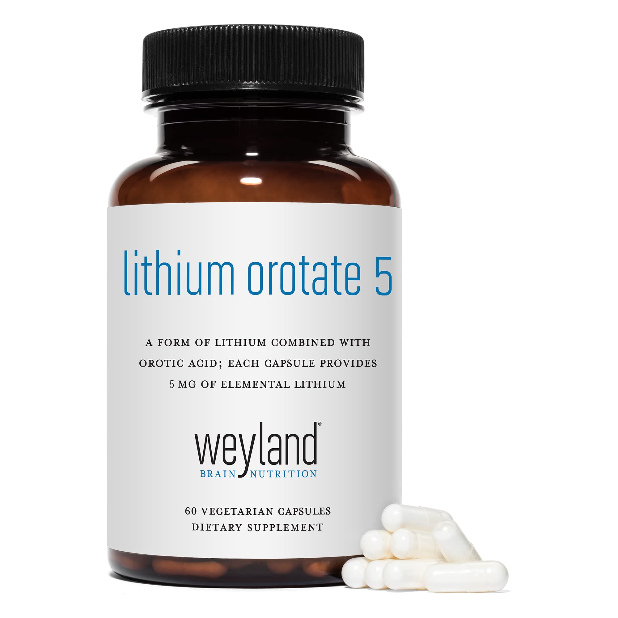 Weyland Brain Nutrition lithium orotate pack-2-bottles demonstrates value for ongoing supplementation.