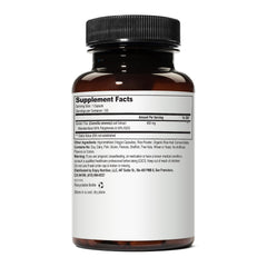 Weyland EGCG bottle label detail highlighting green tea extract and vegan features.