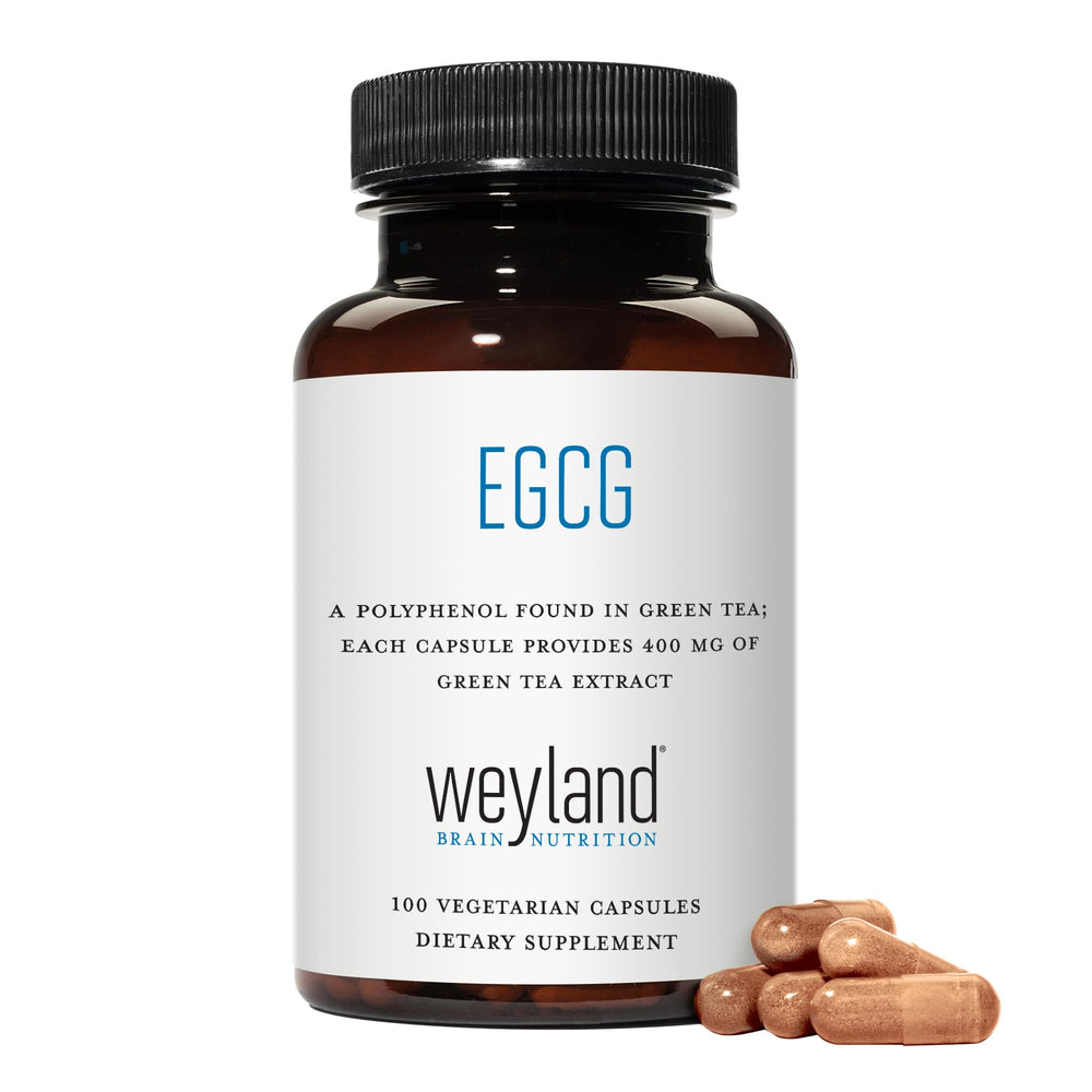 Weyland EGCG made-in-USA seal indicating trusted manufacturing.